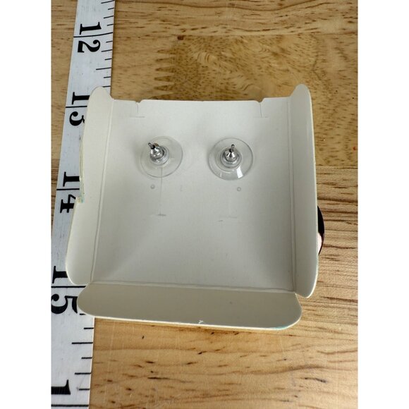 Origami Owl Crystal-Accented Hoop Earrings With Gift Box - Picture 5 of 7